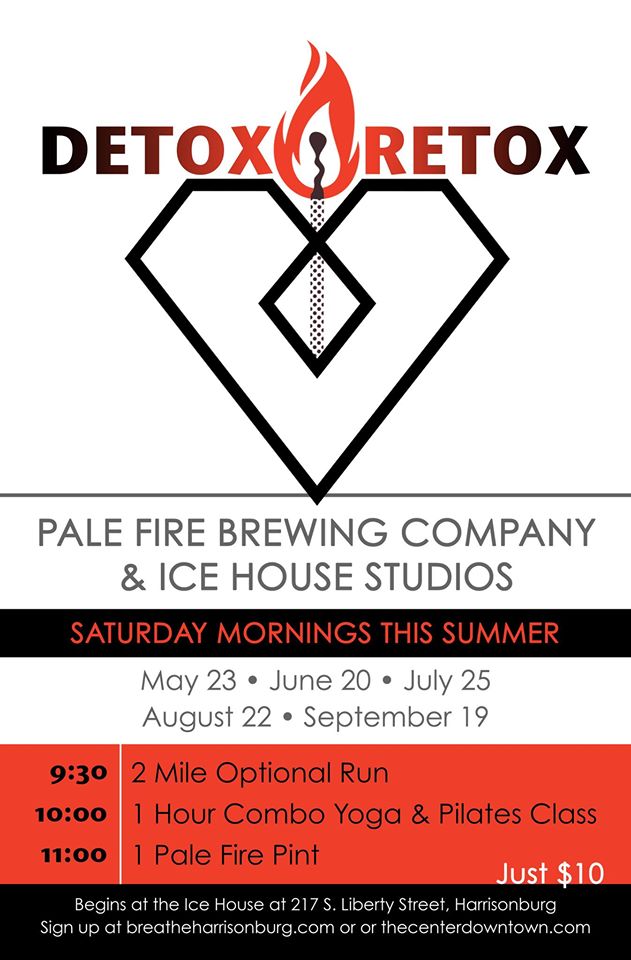 Detox and Retox with Breathe and Pale Fire Brewery Once a Month ...