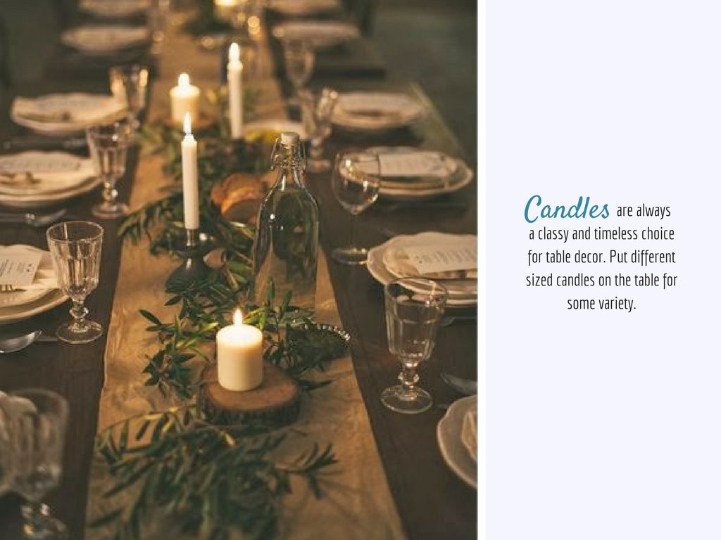 The Design Corner | Table Settings The Design Corner | Table Settings