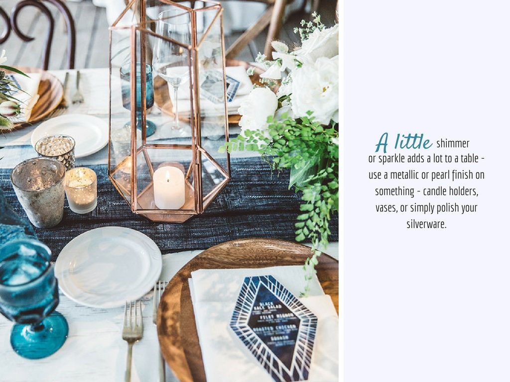 The Design Corner | Table Settings The Design Corner | Table Settings