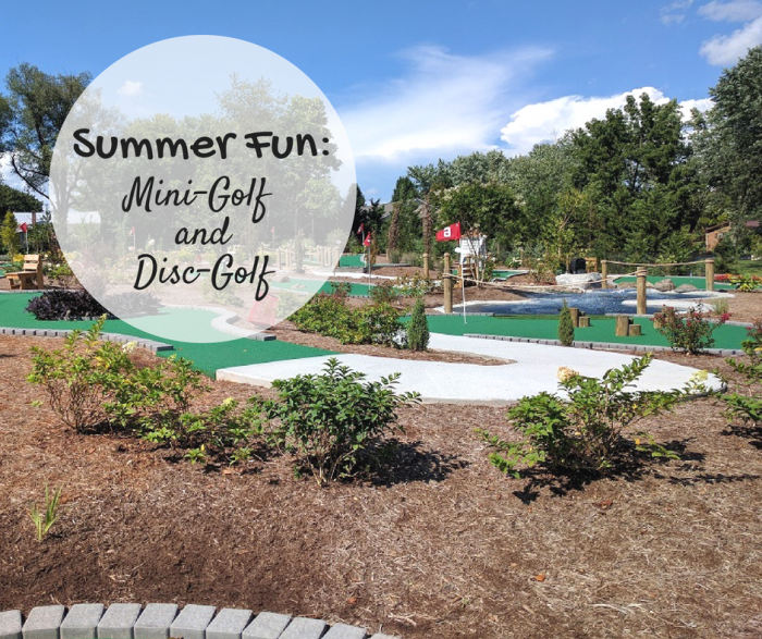 Mini-golf and Disc-golf | Harrisonblog.com