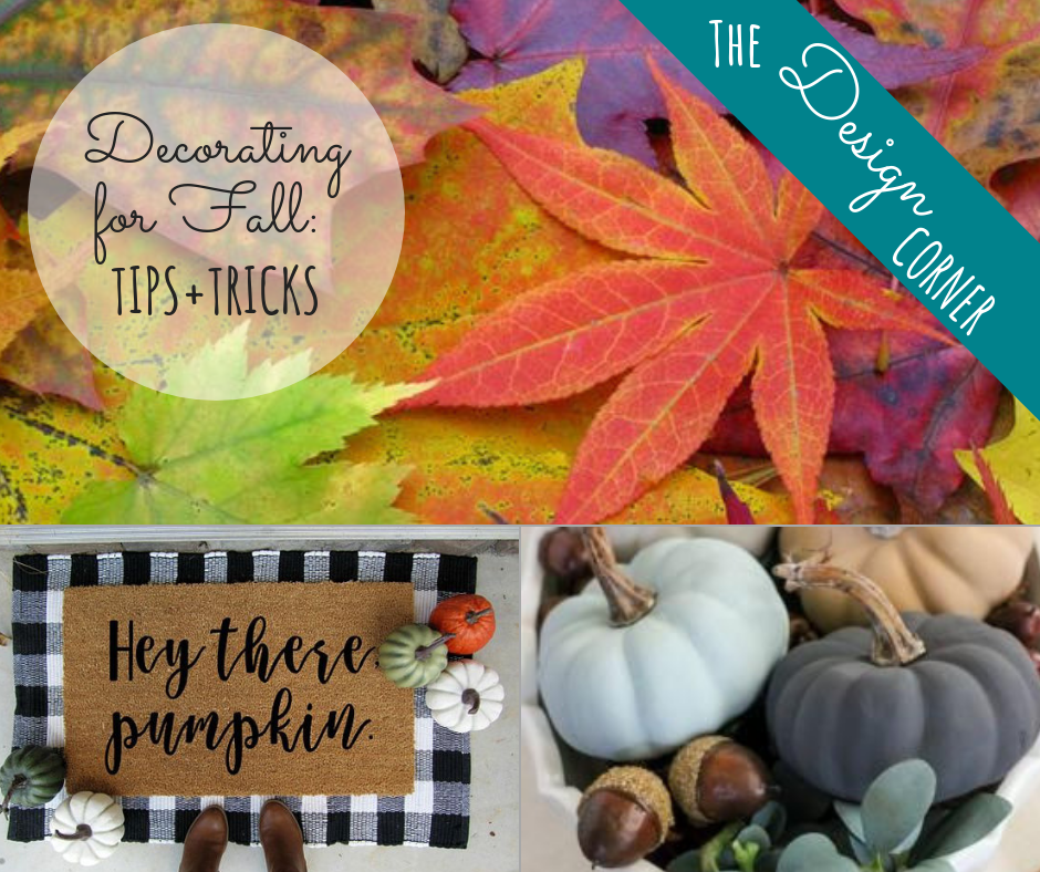 Design Corner Decorating for Fall | Harrisonblog