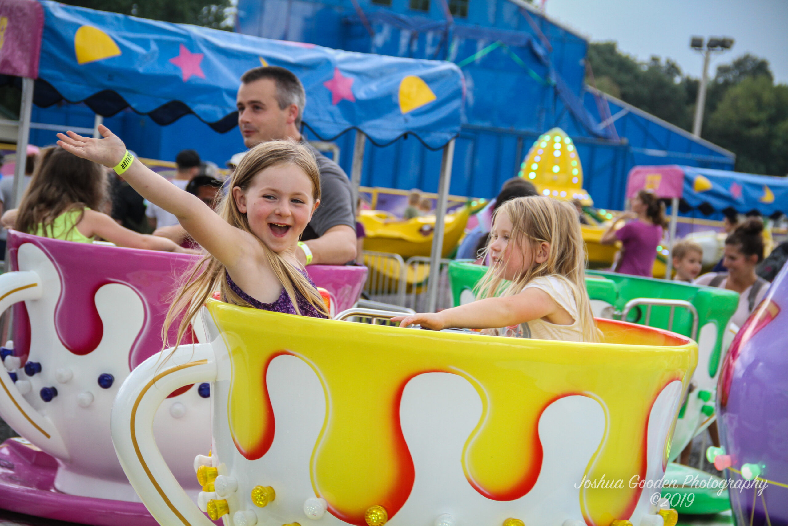Rockingham County Fair teacup ride
